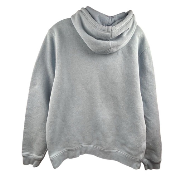 DSG Men's light blue Pullover Hoodie Size L Long Sleeve Casual Fleece- flawed - Picture 4 of 9